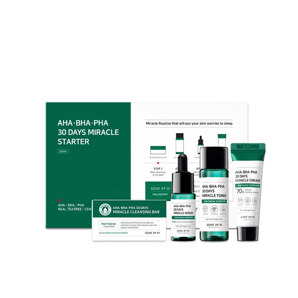 AHA, BHA, PHA 30 Days Miracle Starter Limited Set de SOME BY MI