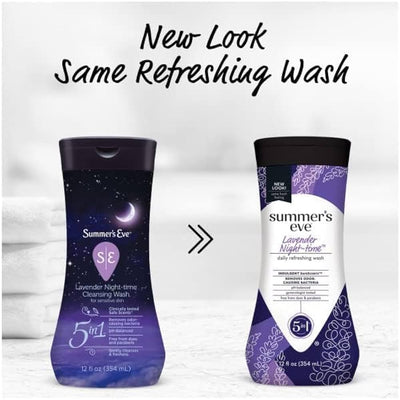 Summer's Eve Cleansing Wash Night Time Lavender - 354ml