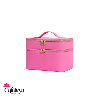 Cataleya Milano Cosmetics Case - Pink