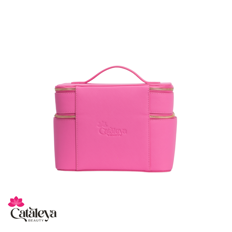 Cataleya Milano Cosmetics Case - Pink