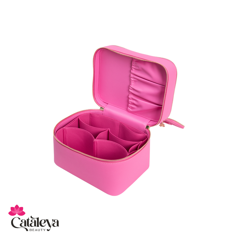 Cataleya Milano Cosmetics Case - Pink