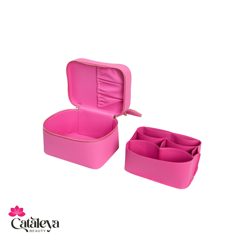 Cataleya Milano Cosmetics Case - Pink