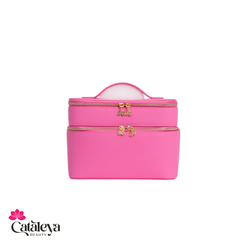 Cataleya Milano Cosmetics Case - Pink