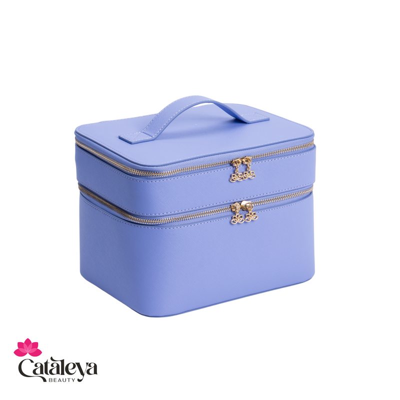 Cataleya Milano Cosmetics Case - Purple