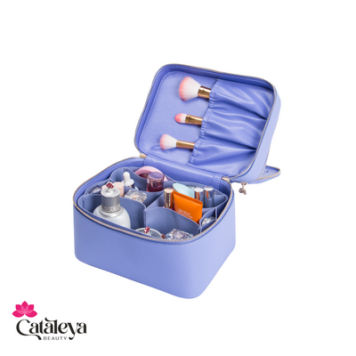 Cataleya Milano Cosmetics Case - Purple