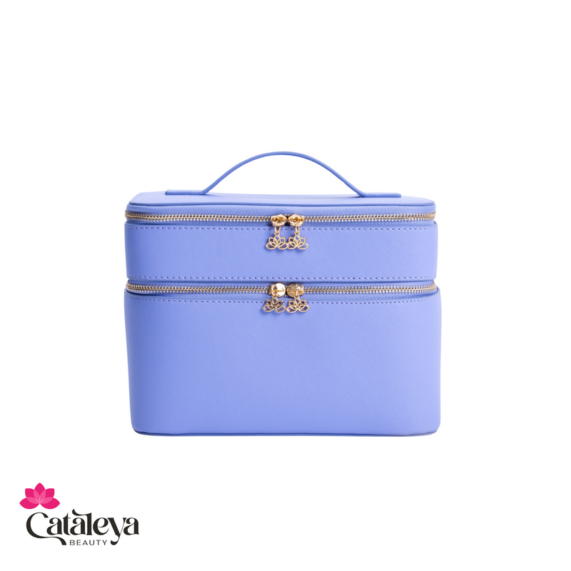 Cataleya Milano Cosmetics Case - Purple