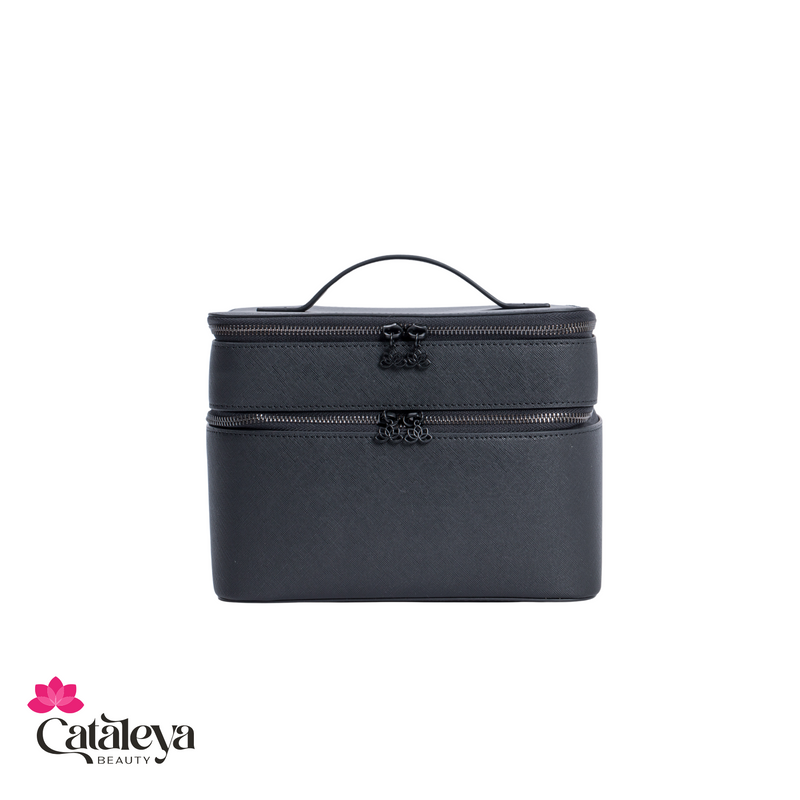 Cataleya Milano Cosmetics Case - Black