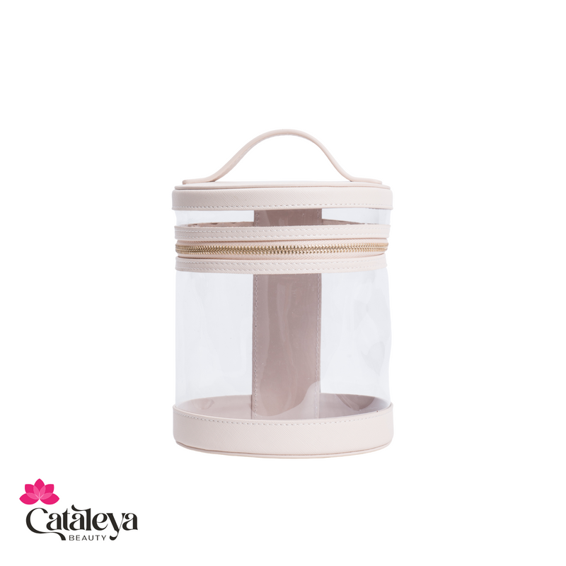 Cataleya Mykonos Cosmetics Case - Beige