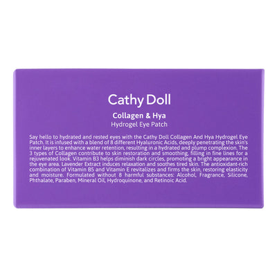 CATHY DOLL COLLAGEN AND HYA HYDROGEL EYE PATCH