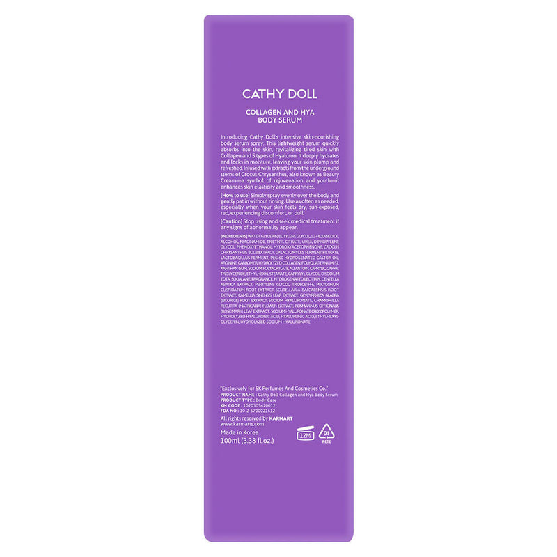 CATHY DOLL COLLAGEN AND HYA BODY SERUM