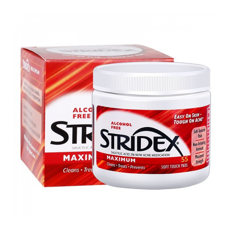 Stridex Single-Step Acne Control Maximum 55Pads
