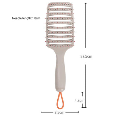 Hair Curved Vent Brush - Gray