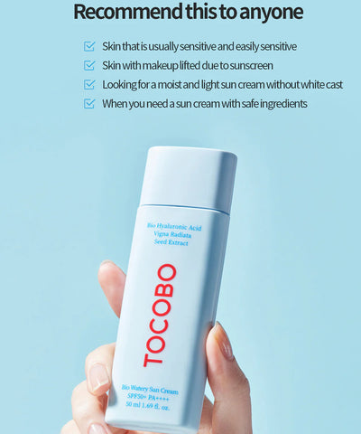 Tocobo Bio Watery Sun Cream SPF50 PA++++ - 50ml