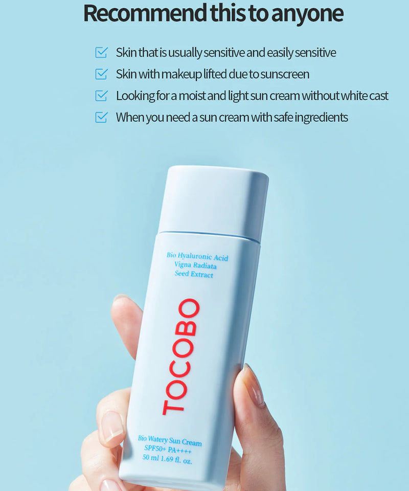 Tocobo Bio Watery Sun Cream SPF50 PA++++ - 50ml