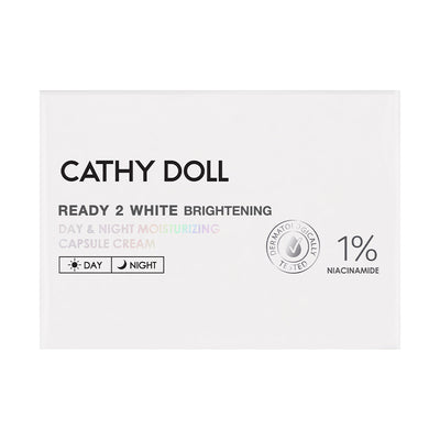 CATHY DOLL READY 2 WHITE BRIGHTENING DAY AND NIGHT MOISTURIZING CAPSULE CREAM