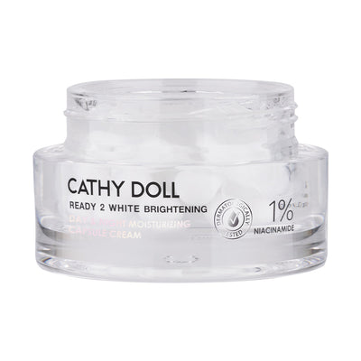 CATHY DOLL READY 2 WHITE BRIGHTENING DAY AND NIGHT MOISTURIZING CAPSULE CREAM