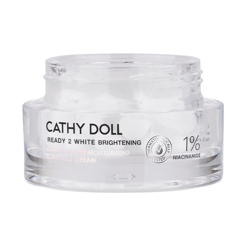 CATHY DOLL READY 2 WHITE BRIGHTENING DAY AND NIGHT MOISTURIZING CAPSULE CREAM