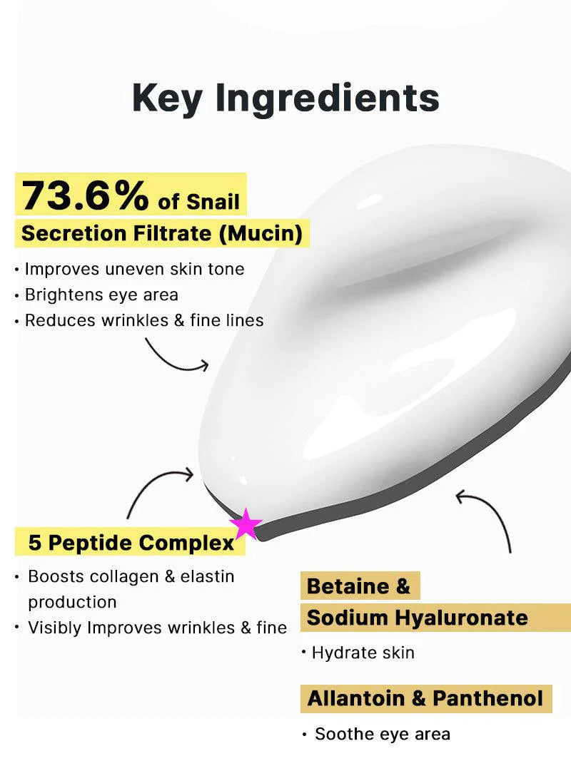 Cosrx Advanced Snail Peptide Eye Cream - 25ml
