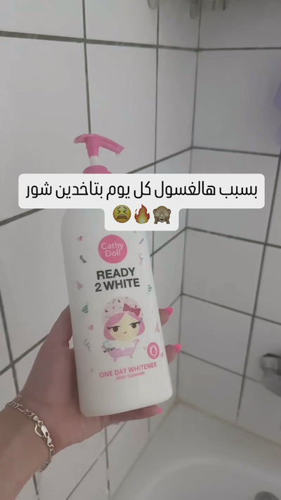 Cathy Doll Ready 2 White One Day Whitener Body Cleanser - 500ml