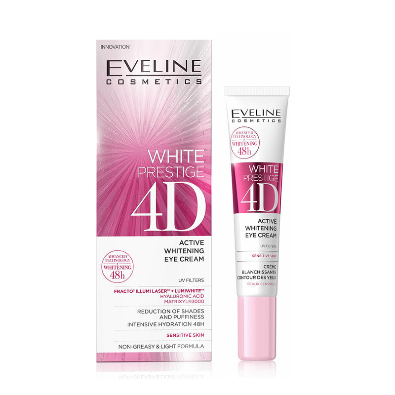 Eveline White Prestige 4D Whitening Eye Cream - 15ml