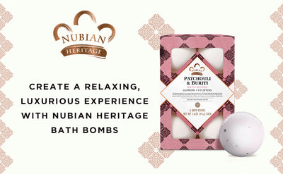 Nubian Patchouli & Buriti Bath Bombs - 6pcs