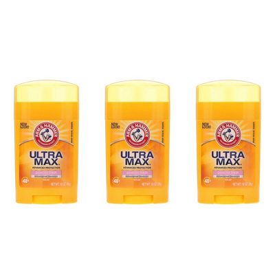 Arm & Hammer UltraMax Antiperspirant Solid Deodorant Powder Fresh - 28g