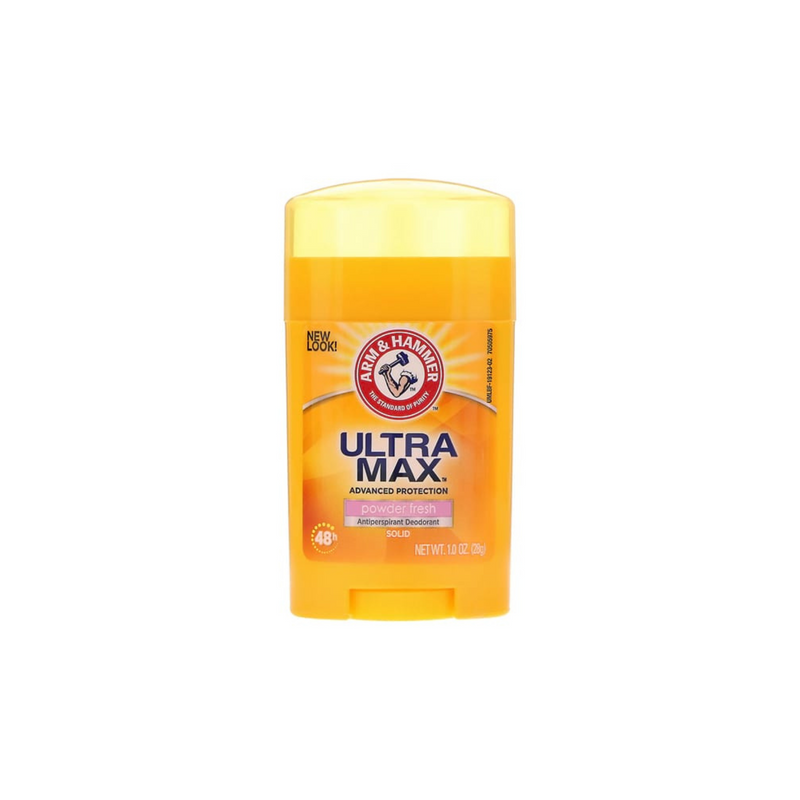 Arm & Hammer UltraMax Antiperspirant Solid Deodorant Powder Fresh - 28g