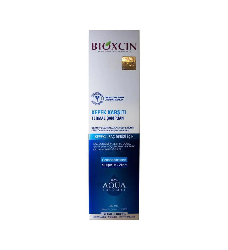 Bioxcin Aqua-Thermal Anti-Dandruff Shampoo - 300ml